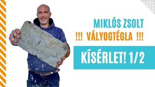 Vályogtéglás extrém kísérlet 1/2! Weber 946. utólagos vízszigetelés