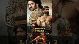 Top 5 blockbuster movies of prabhas 😱 #shorts