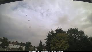 Day timelapse 19th September 2021, Rainy and cloudy, London