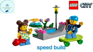 Детская игровая площадка Lego city 30588 скоростная сборка