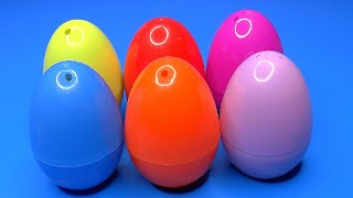 Colors Surprise Eggs for Kids Opening Satisfying Surprise Egg Toys