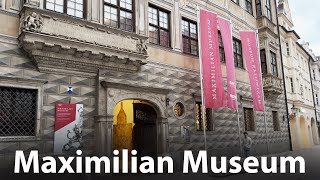 MAXIMILIAN MUSEUM Augsburg GERMANY Bavaria Oldest Museum HISTORY Decorative Arts Sculpture Painting