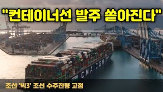 [CC한글자막]컨테이너선 대규모 발주 쏟아진다!! 주종은 네오 파나막스·LNG