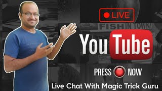 Second Live Stream Chat With Magic Trick Guru