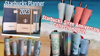 Starbucks  Planner 2023|Starbucks 2022 Siren Anniversary Collection