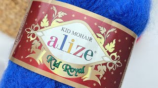 Alize Kid Royal - Delikatna Moherowa Włóczka Idealna do Lekkich Projektów @Dziergaczkowo