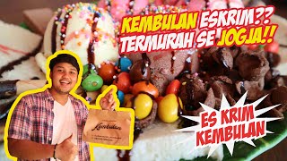 MAKAN ESKRIM BISA RAME - RAME SOB !!! KEDAI ESKRIM KEMBULAN