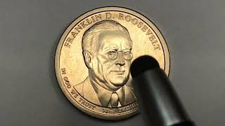 Big D US 2014 FDR Dollar - Presidential Series Roosevelt Coins