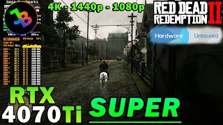 Red Dead Redemption 2 | RTX 4070 Ti Super | R7 5800X3D | 4K - 1440p - 1080p | Ultra & HUB Settings