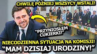 NIECODZIENNA SYTUACJA NA KOMISJI! ŚWIADEK" "MAM DZISIAJ URODZINY!" CHWILĘ PÓŹNIEJ WSZYSCY WSTALI!