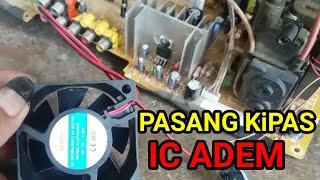 Cara pasang kipas pendingin pada Tv tabung