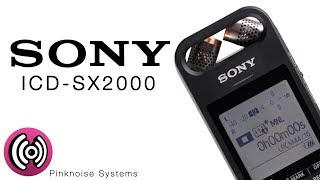 Sony ICD-SX2000 – What is it?