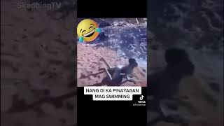 Nong di ka pinayagan ng mama mo mag swimming #funny #lol #shorts #reels