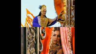 Draupadi Subhadra newly wed palanquin scenes