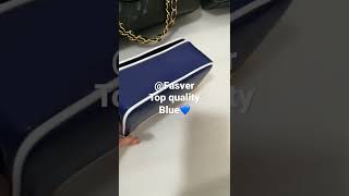 Blue luxury summer bag real leather #fashion #best #summer #love #gift #shorts #popular #shortvideo