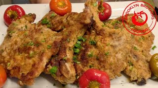 Try PERFECT Fried Pork Chops with an Italian Twist