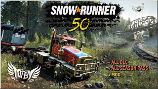 LIVE | Snow⭐Runner - #50 "Z wizytą u Pączusia" 13 sezon