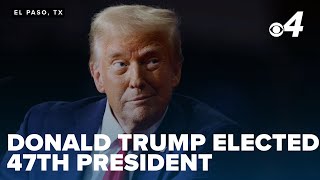 Donald Trump elected 47th president of the United States