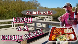 Lunch & a unique walk| Lenny's adventure loop| Santa Cruz, CA