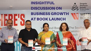 Business growth discussion by experts @launch - Where's The Moolah? by BJP MLA Ms Vanathi Srinivasan