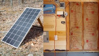 Solar Panel Mount and Insulation [Tiny House]