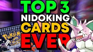 Top 3 Nidoking Pokemon Cards of ALL TIME