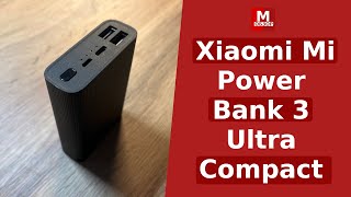 Xiaomi Mi Power Bank 3 Ultra Compact - Обзор повербанка