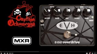 A first look at the MXR EVH 5150 Overdrive Pedal