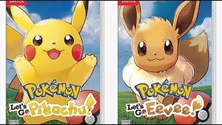 Pokémon - Lets Go, Pikachu! & Pokémon Lets Go, Eevee! - Gampleay Trailer (2018)