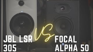 JBL LSR305 VS FOCAL ALPHA 50