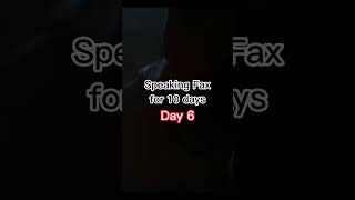 Speaking fax for 10 days, day 6 #shorts #starwars #fyp