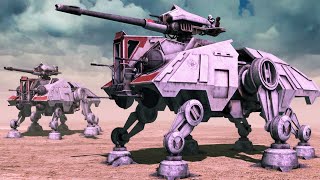 STAR WARS CINEMATIC BATTLE - Clone Army vs Droid Army | Men of War: Assault Squad 2