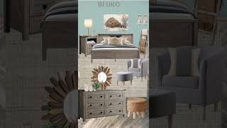 Farmhouse Bedroom Ideas Mood Board