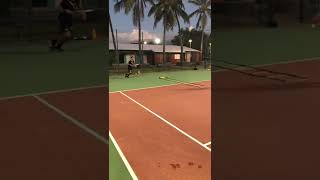 Up and back tennis footwork 🎾