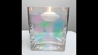 Easy Pastel Watercolor Centerpiece | Dragon Ball Water Gel Beads