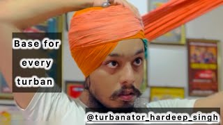 Base for every turban full video 🙏🏼🥰🥰 #shortvideo #videos #shorts #video