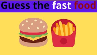 Guess The Fast Food Restaurant by Emoji   Food Quiz