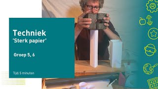 Techniek - Sterk papier