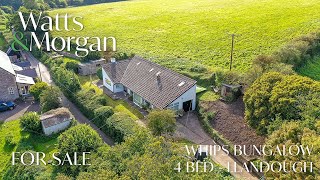 Walk-through property video tour of Whips Bungalow - Llandough