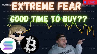 EXTREME FEAR  MILADY MEME COIN  JASMY COIN  BTC  $NFK  CAW MOG CRONOS  DEFI   ***WE ARE LIVE***