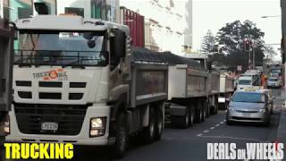 RNB Transport shares about Auckland's fuel protest truck rally | Deals on Wheels