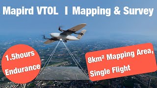 Introducing Mapird: professional VTOL fixed-wing for mapping and survey