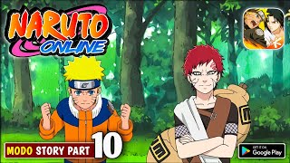 NARUTO ONLINE MOBILE (2020) - Gameplay Modo História - Parte 10 (Android, IOS)