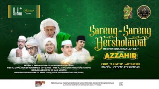 LIVE - Sareng-Sareng Bersholawat - Harlah Ke-7 AZZAHIR | Stadion Hoegeng Pekalongan