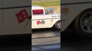 👀 ☠ WHEN YOU'RE A BOWTIE BANDIT IN A BLOWN '57 CHEVY! #shorts #car #chevy