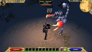 TITAN QUEST ETERNAL EMBER enter the Abydos Necropolis and find the source of the undead invasion