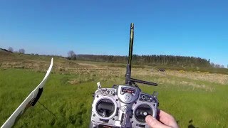 Programming RC Plane Auto Launch on an Frsky Taranis.