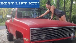 Best Squarebody Chevy lift kit? Tuff Country EZ Ride. Parts linked in description.