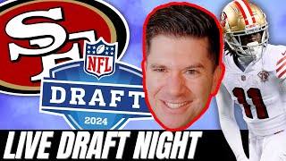 NFL Draft Live | Aiyuk Trade? | 49ers Pick | Reactions!