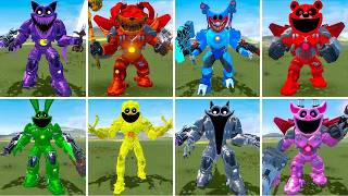 EVOLUTION OF NEW ALL MECHA TITAN SMILING CRITTERS POPPY PLAYTIME CHAPTER 3 In Garry's Mod!